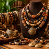 Boucles d'oreilles africaines