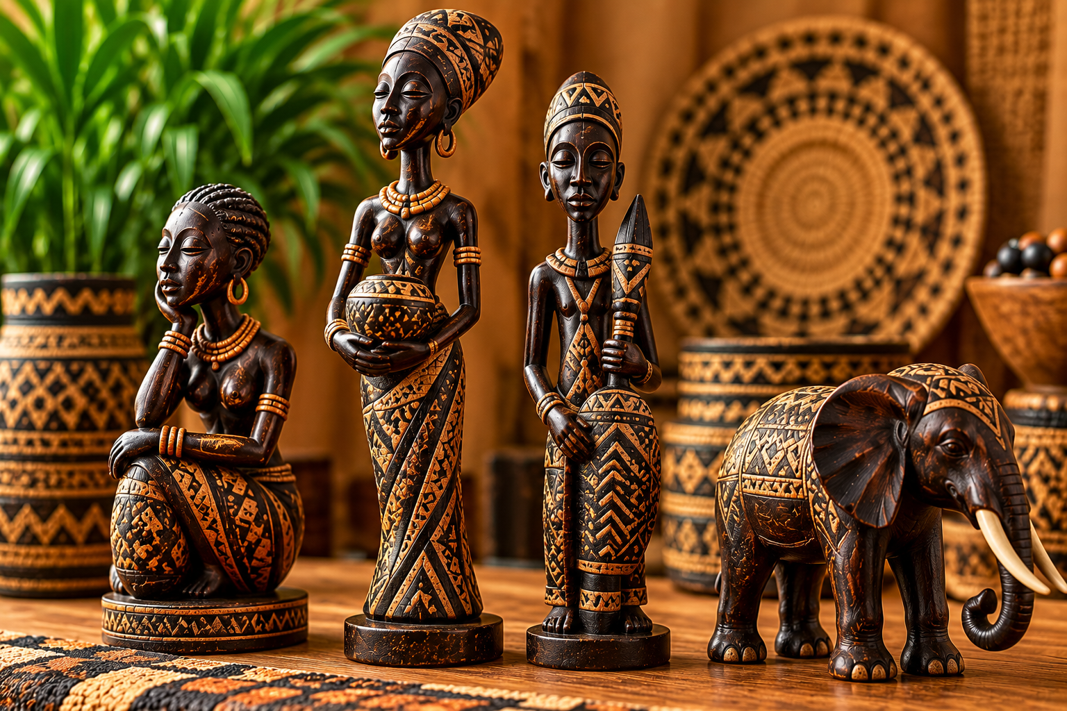 Statuette africaine